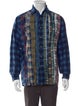 Rebuild by Needles Plaid Print Long Sleeve Shirt