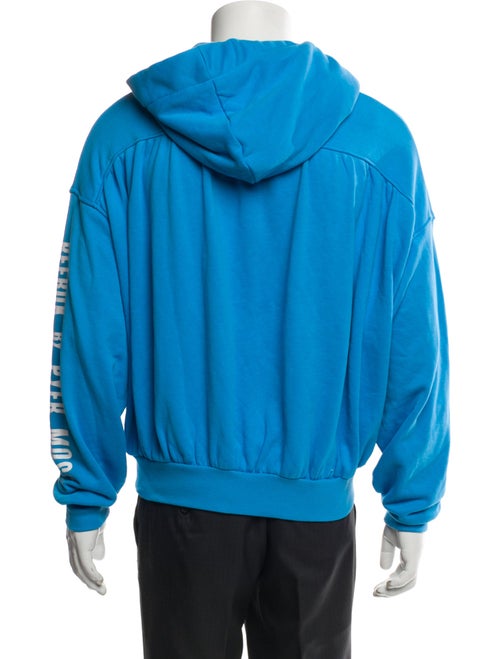 Reebok by Pyer Moss Graphic Print Crew Neck Hoodie
