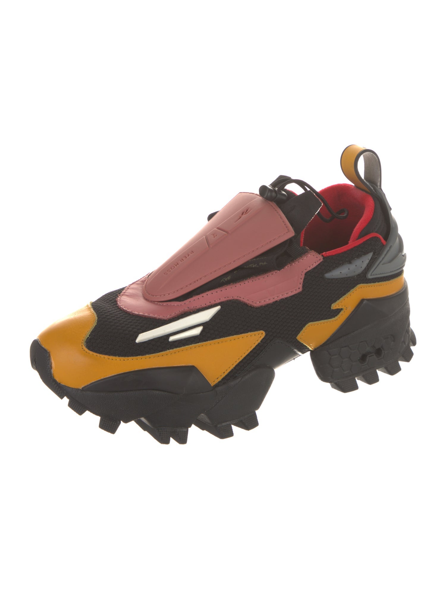 Reebok by Pyer Moss Mesh Colorblock Pattern Sock Sneakers