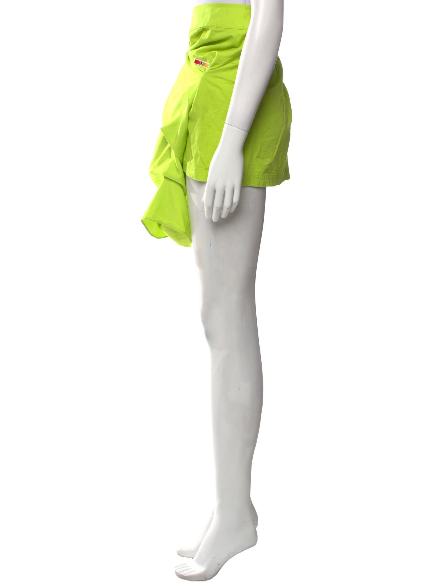 Reebok by Pyer Moss Pleated Accents Knee-Length Skirt