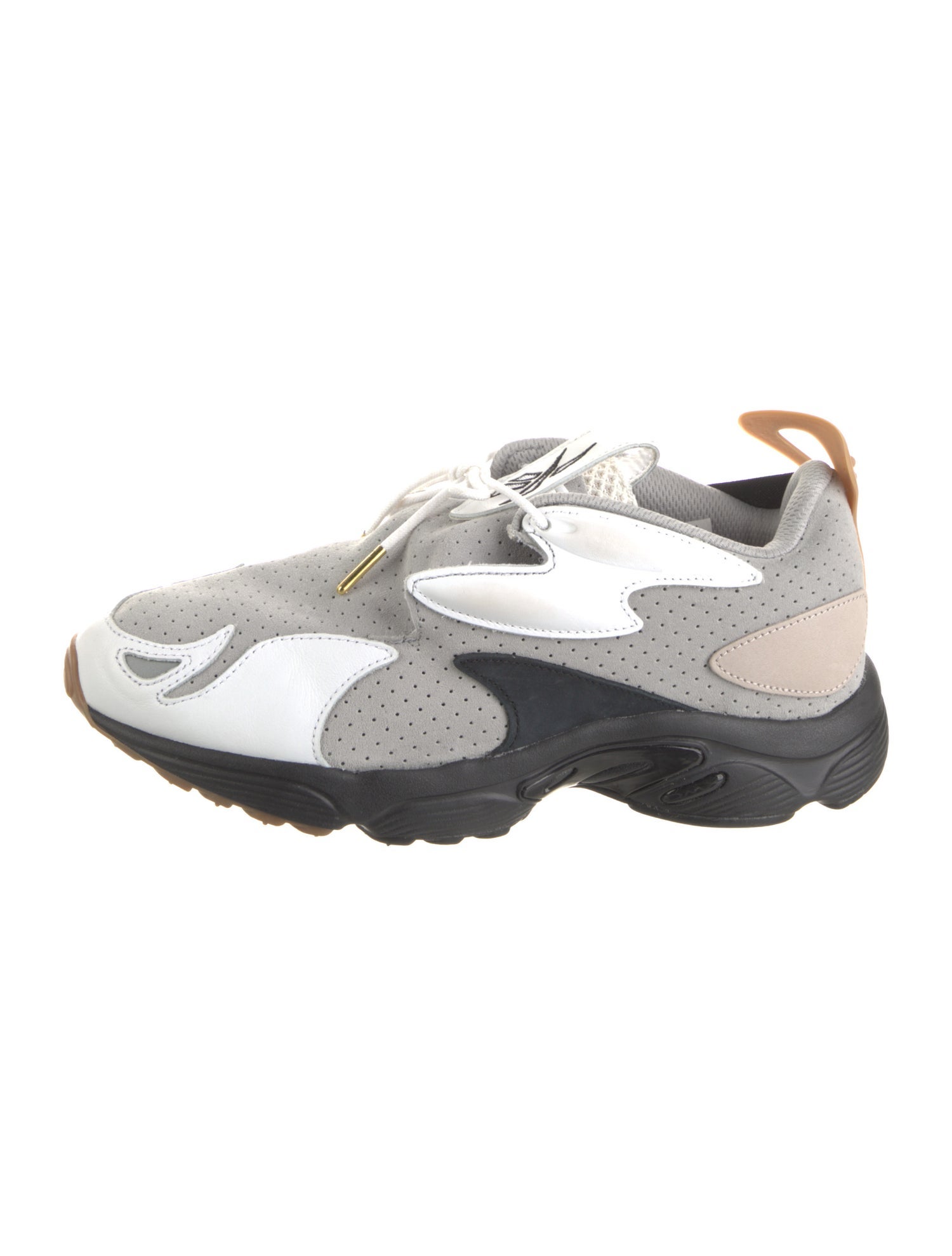 Reebok by Pyer Moss Suede Colorblock Pattern Sneakers