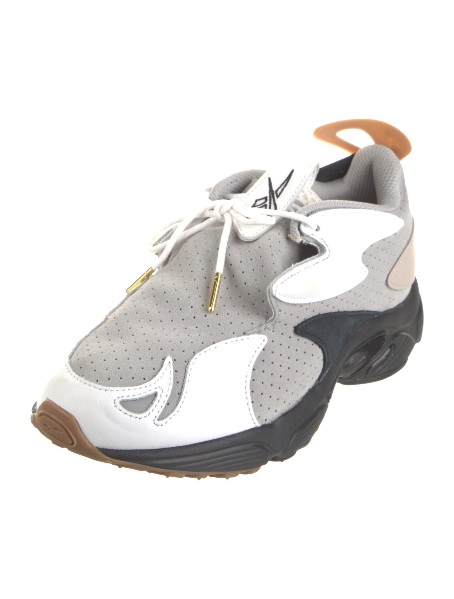 Reebok by Pyer Moss Suede Colorblock Pattern Sneakers