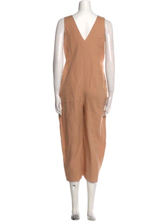 Rachel Craven Linen V-Neck Jumpsuit