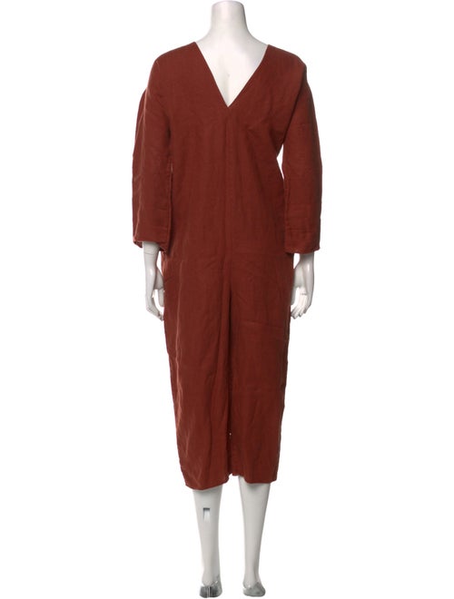 Rachel Craven Linen V-Neck Jumpsuit