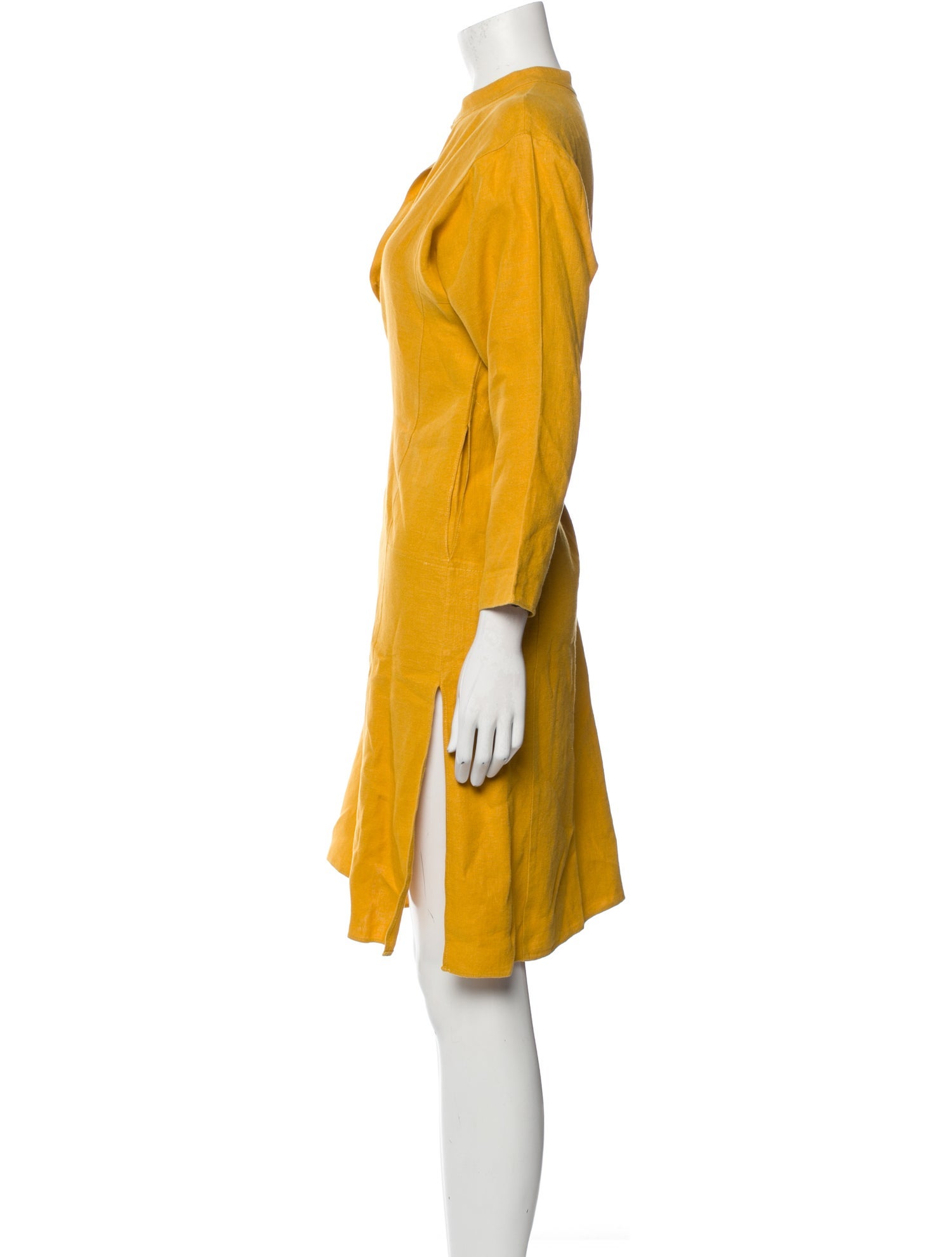 Rachel Craven Linen Knee-Length Dress