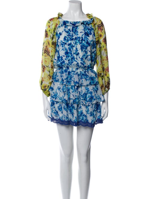 Rococo Sand Silk Mini Dress