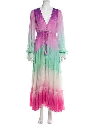 Rococo Sand Dresses Tie-Dye Print Long Dress S