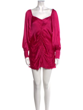 Rococo Sand Cowl Neck Mini Dress