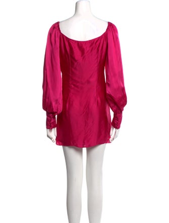 Rococo Sand Cowl Neck Mini Dress