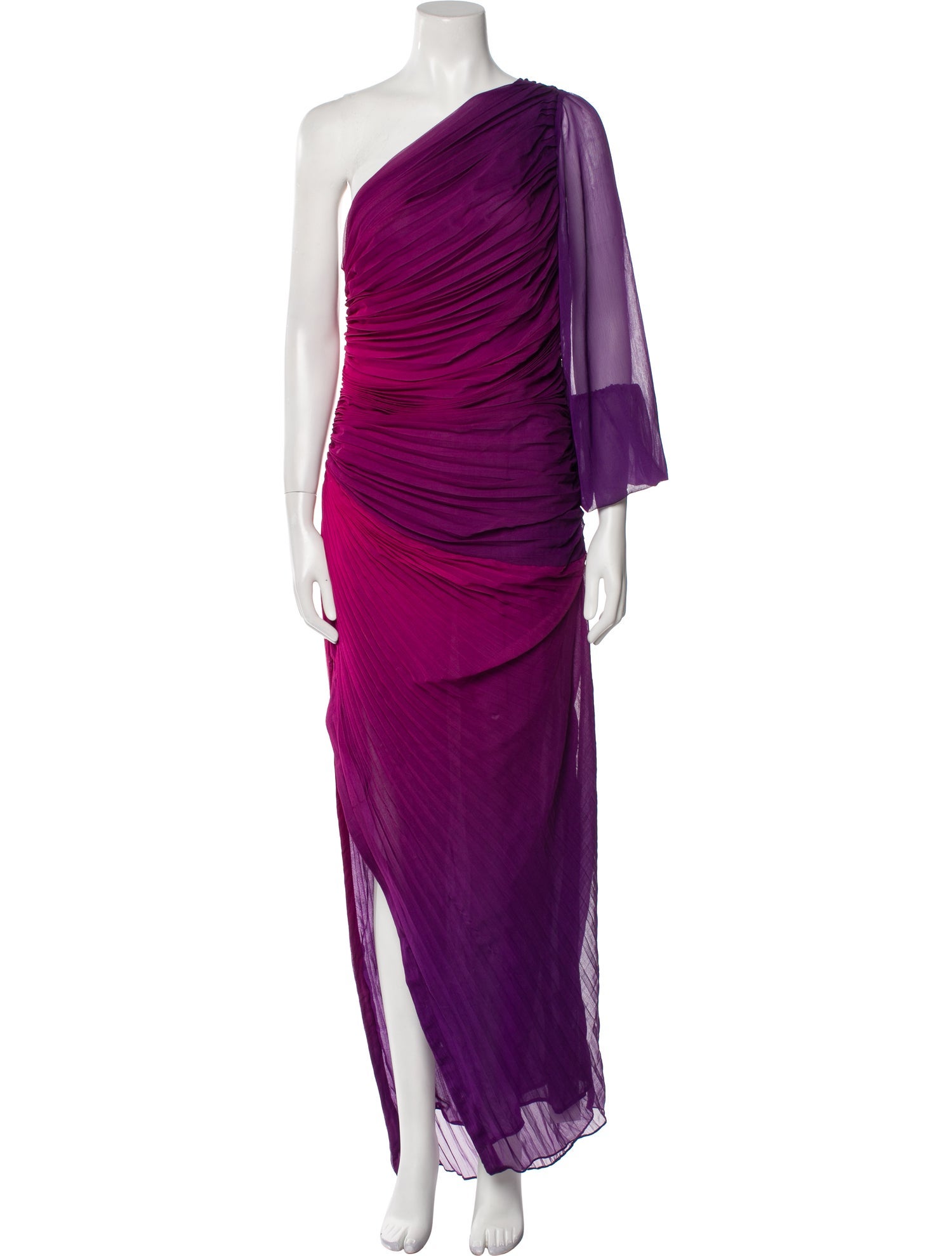 Rococo Sand One-Shoulder Long Dress