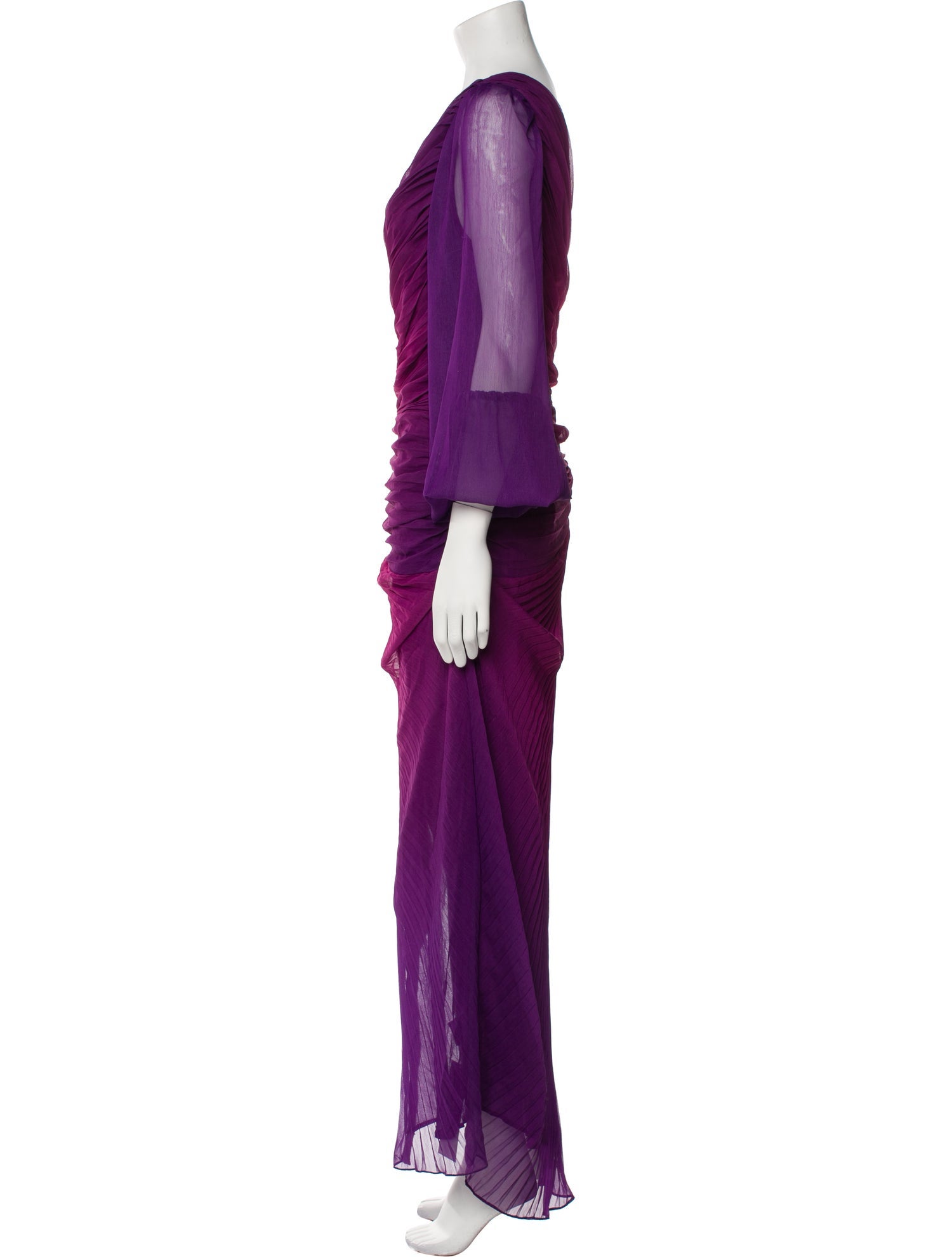 Rococo Sand One-Shoulder Long Dress