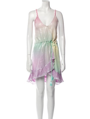 Rococo Sand Dresses V-Neck Knee-Length Dress M