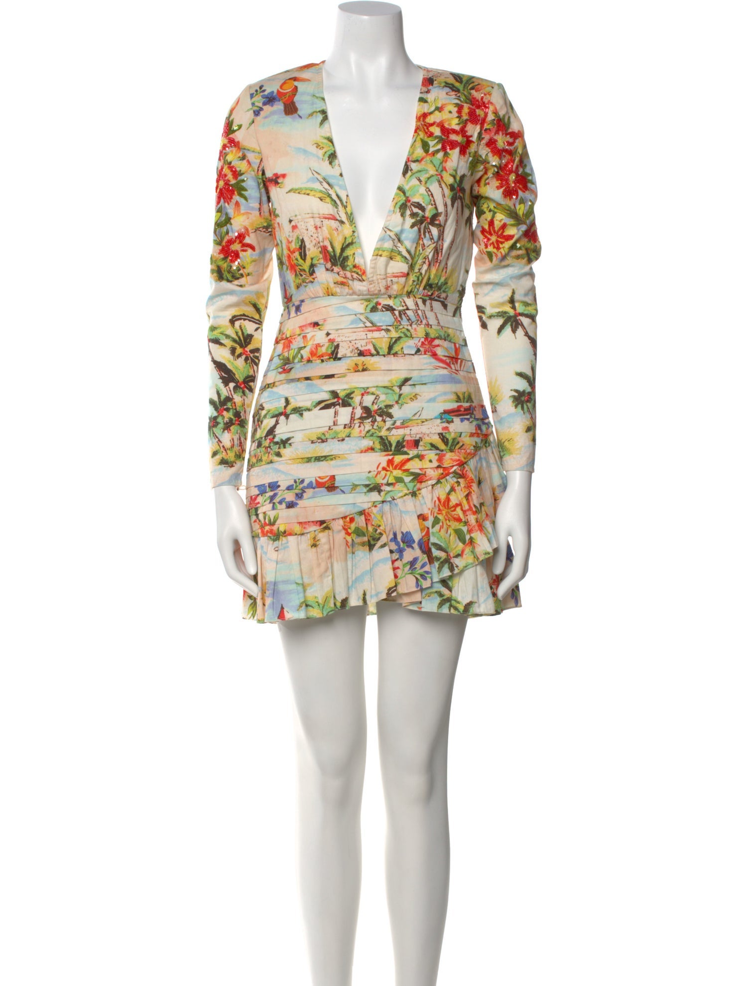 Rococo Sand Printed Mini Dress