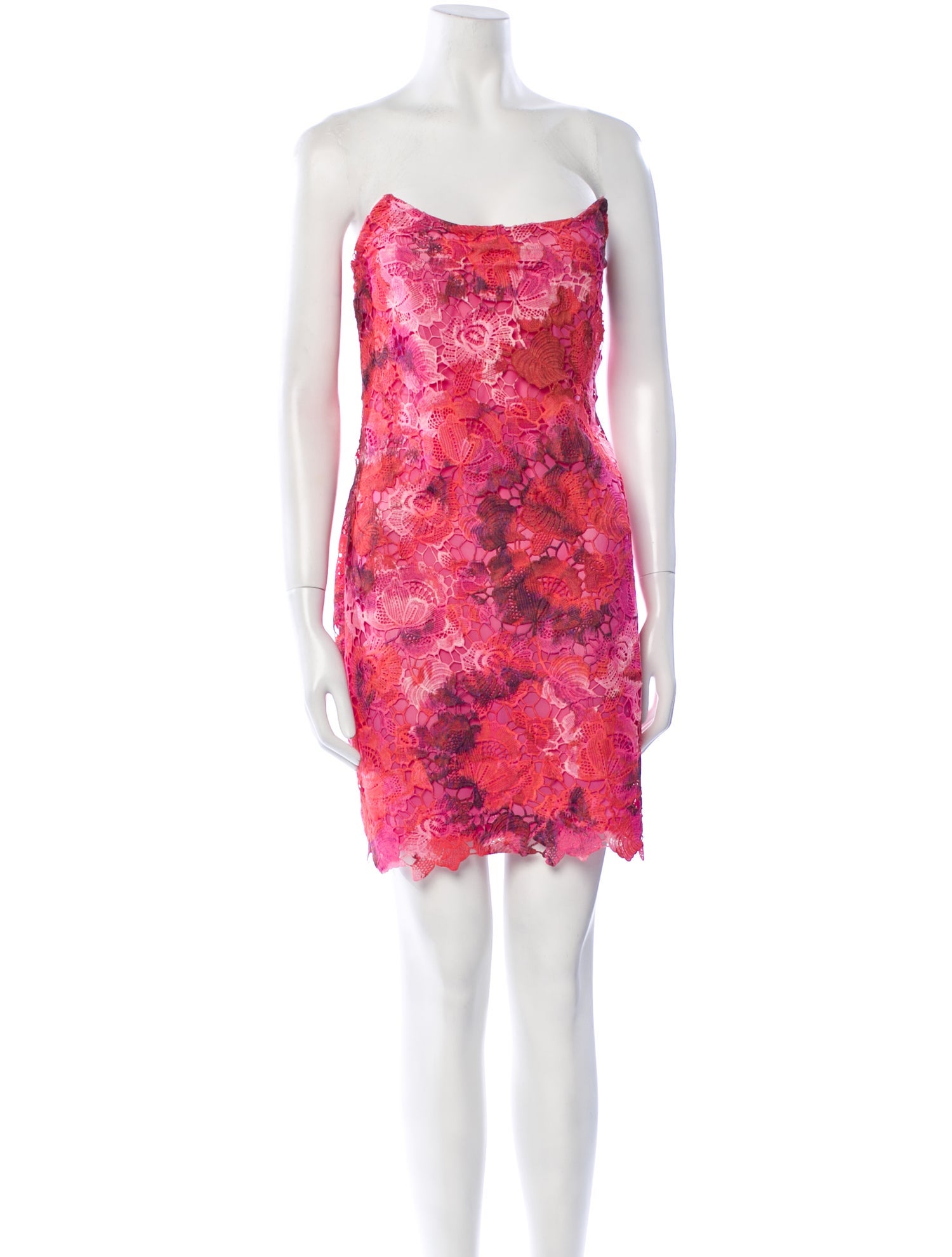 Rococo Sand Lace Pattern Mini Dress w/ Tags