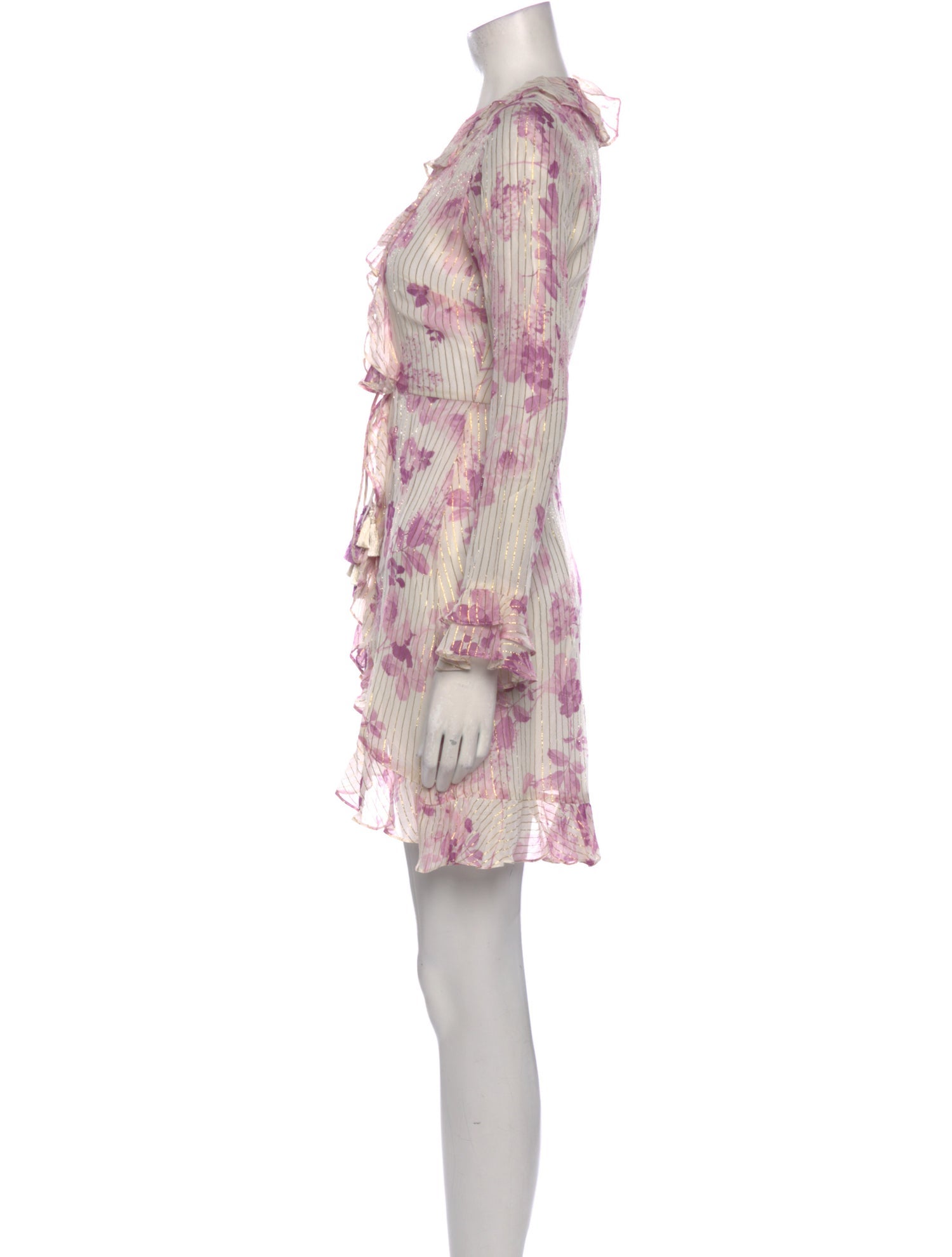Rococo Sand Floral Print Mini Dress