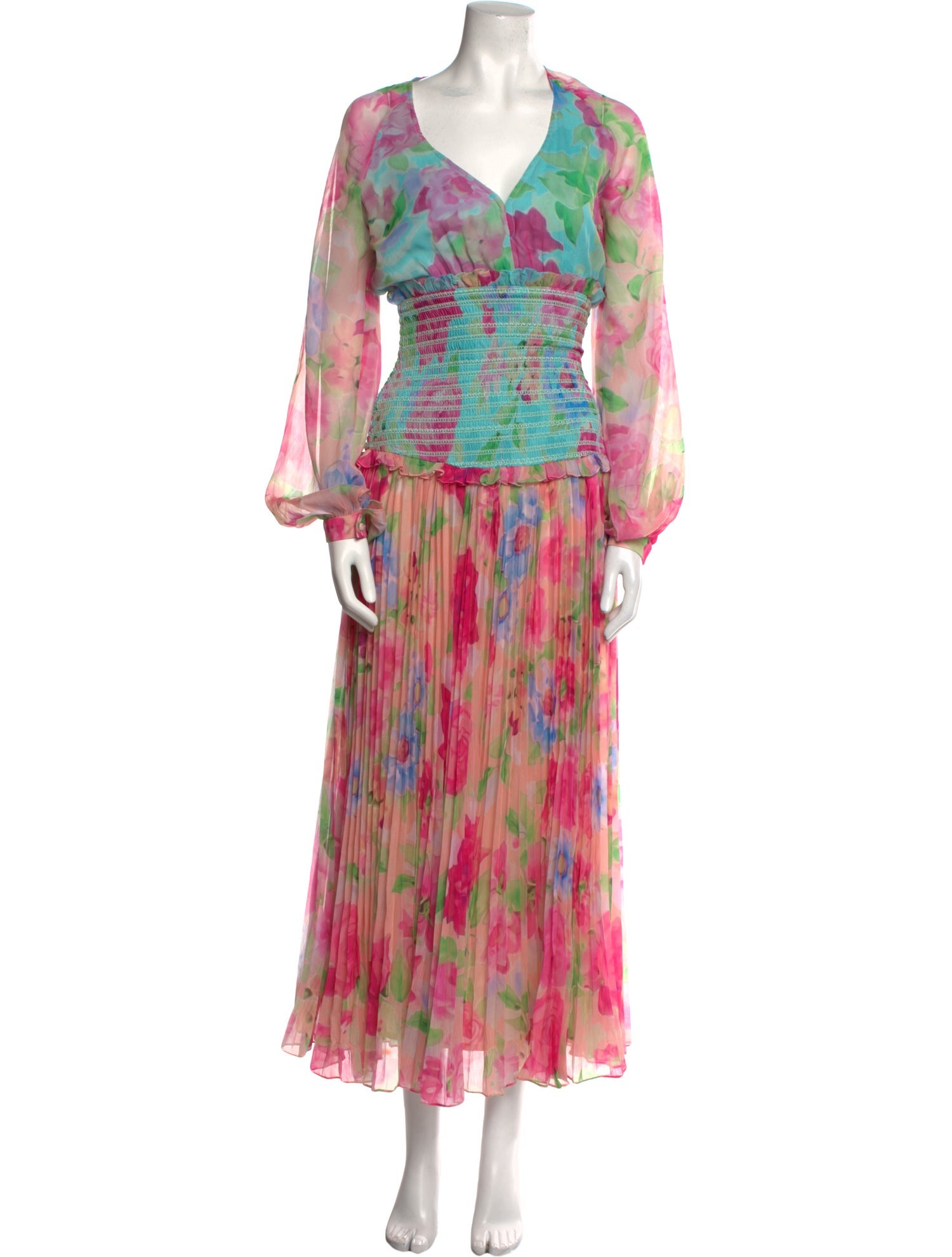 Rococo Sand Printed Long Dress