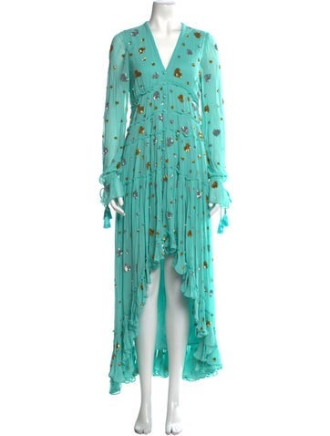 Rococo Sand Dresses Floral Print Long Dress S