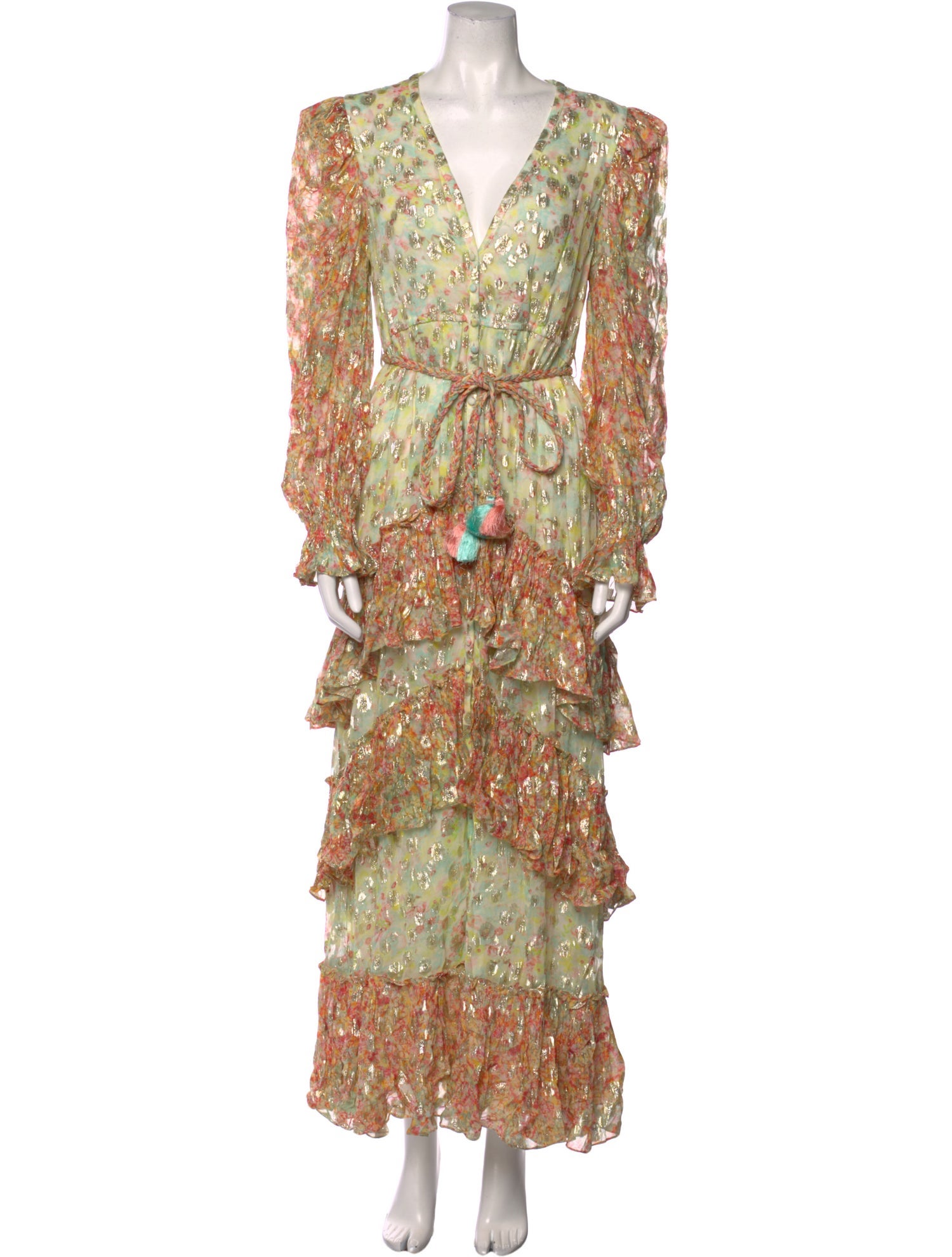 Rococo Sand Printed Long Dress