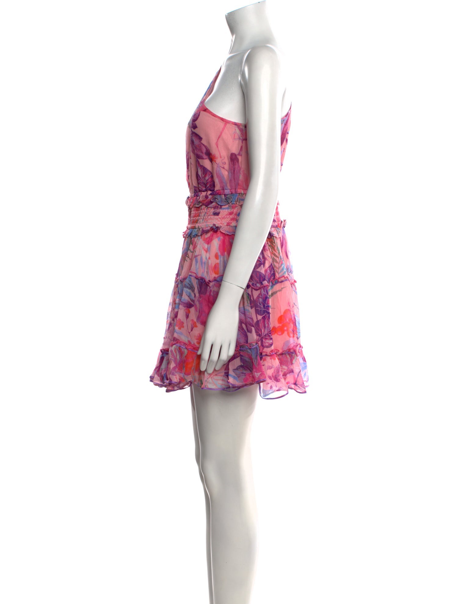 Rococo Sand Floral Print Mini Dress w/ Tags