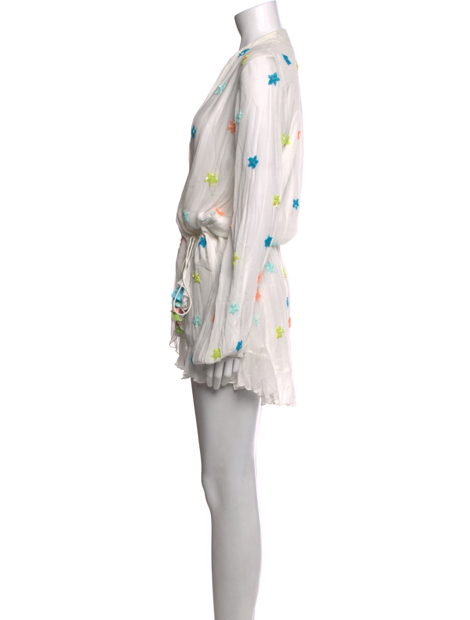 Rococo Sand Floral Print Mini Dress