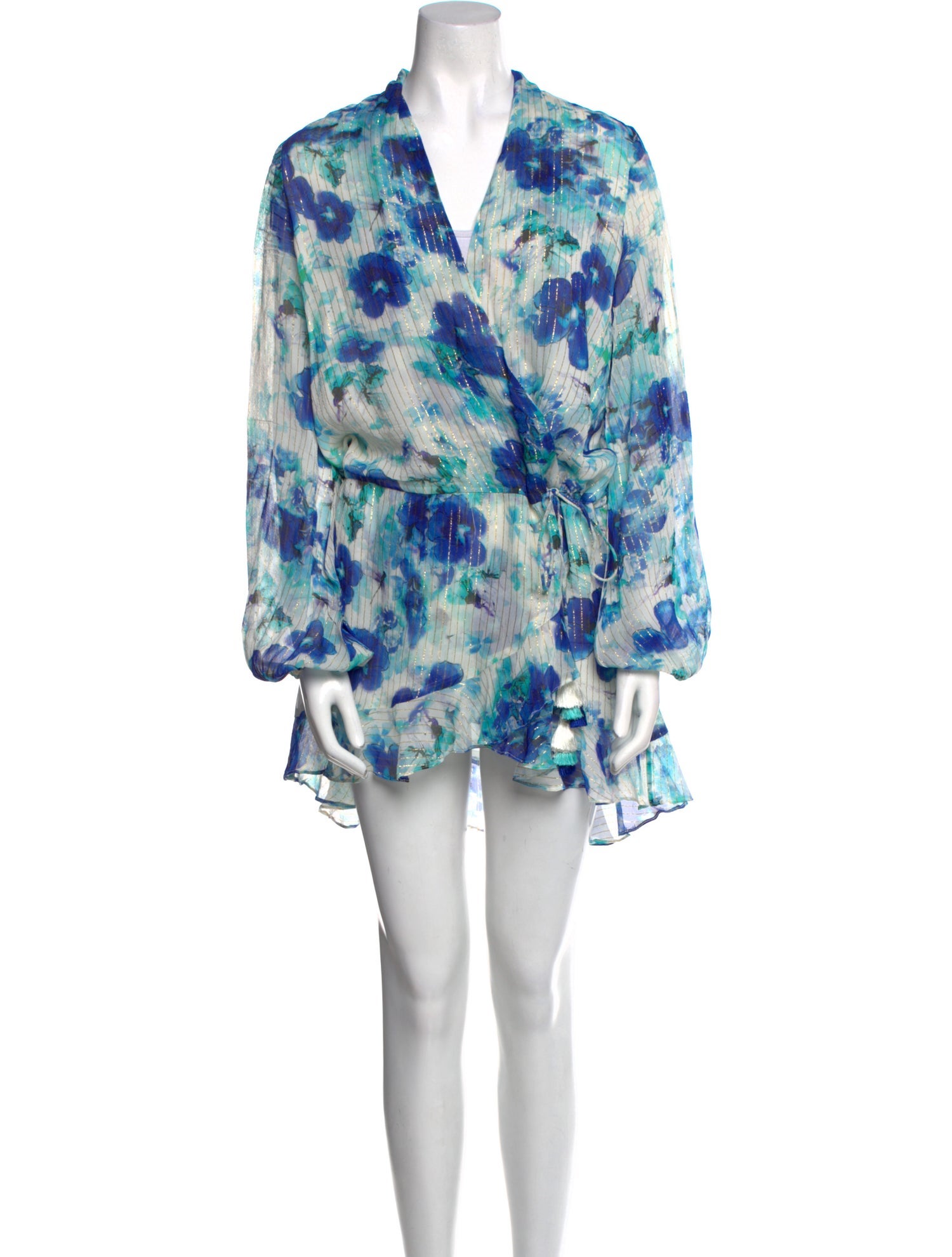 Rococo Sand Floral Print Mini Dress