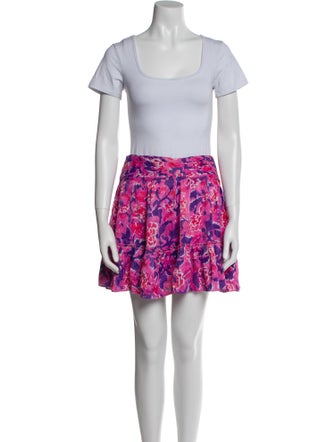 Rococo Sand Printed Ruffle Embellishment Skirt Set