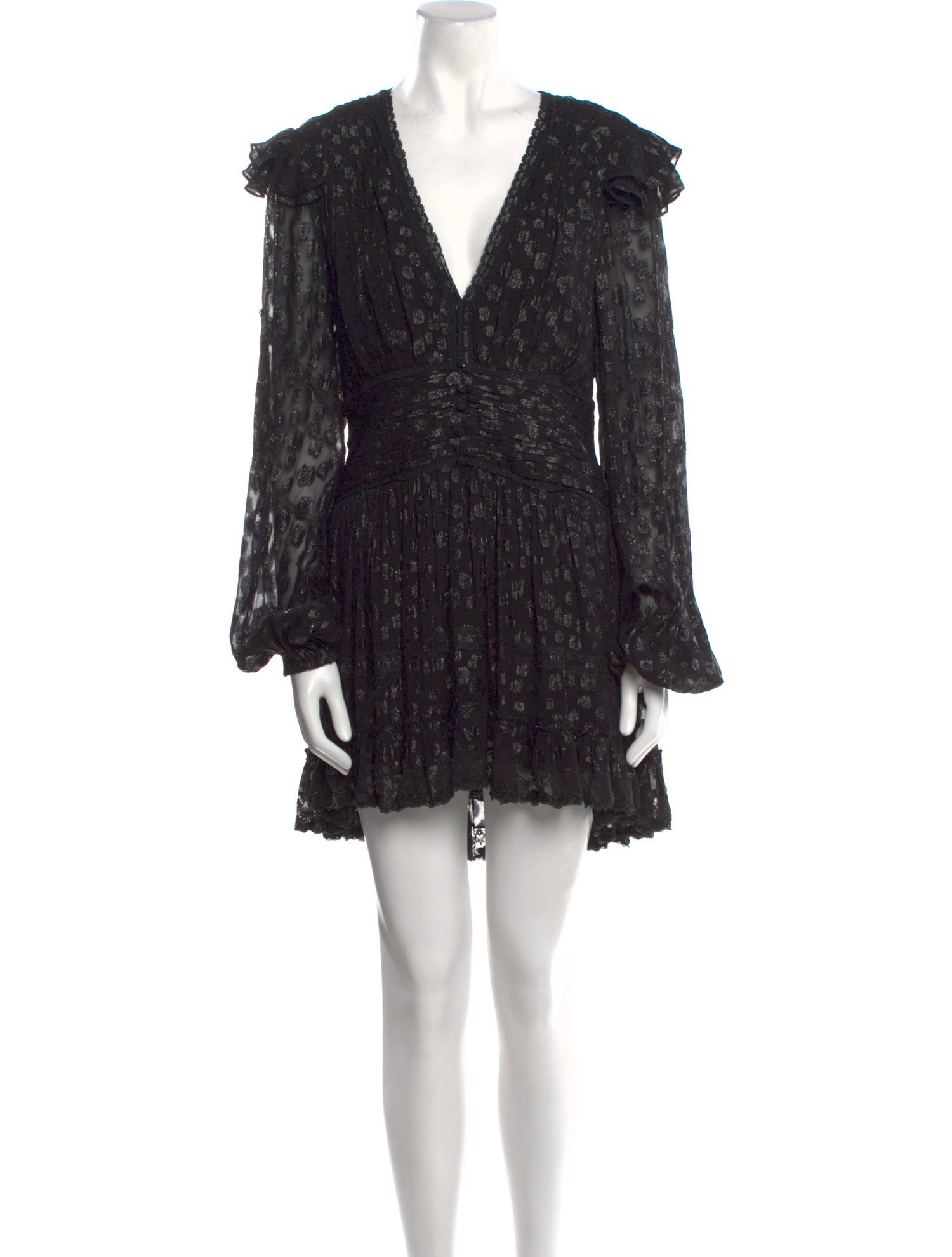 Rococo Sand Floral Print Mini Dress