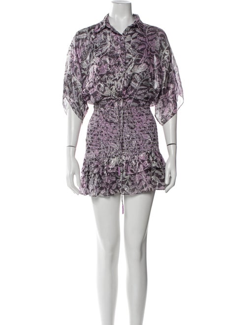 Rococo Sand Tweed Pattern Glitter Accents Skirt Set