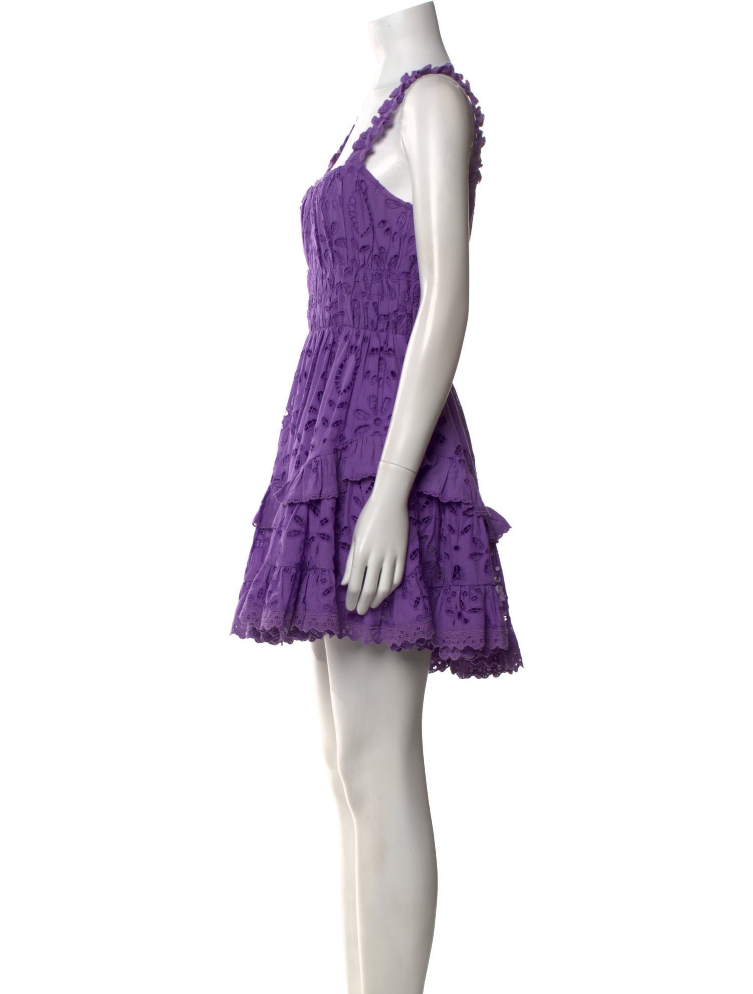 Rococo Sand Floral Print Mini Dress