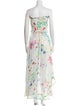 Rococo Sand Floral Print Long Dress