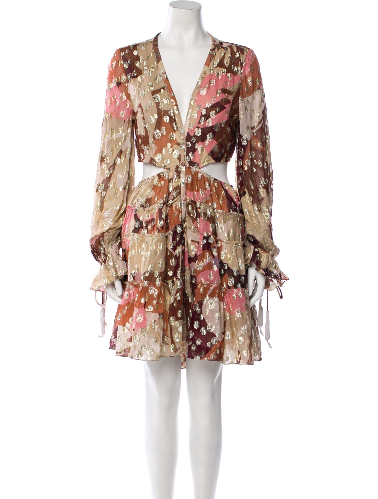 Rococo Sand Printed Long Dress w/ Tags