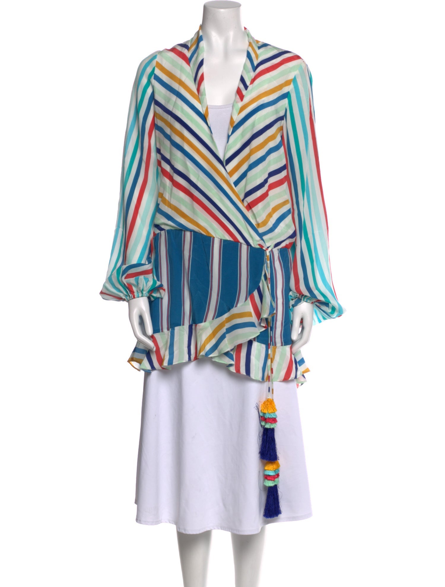 Rococo Sand Silk Mini Dress