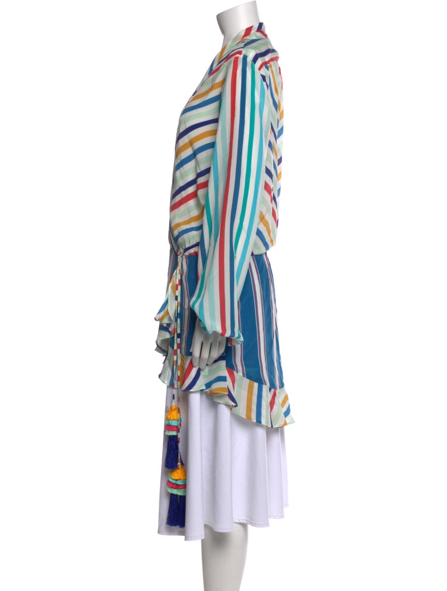 Rococo Sand Silk Mini Dress