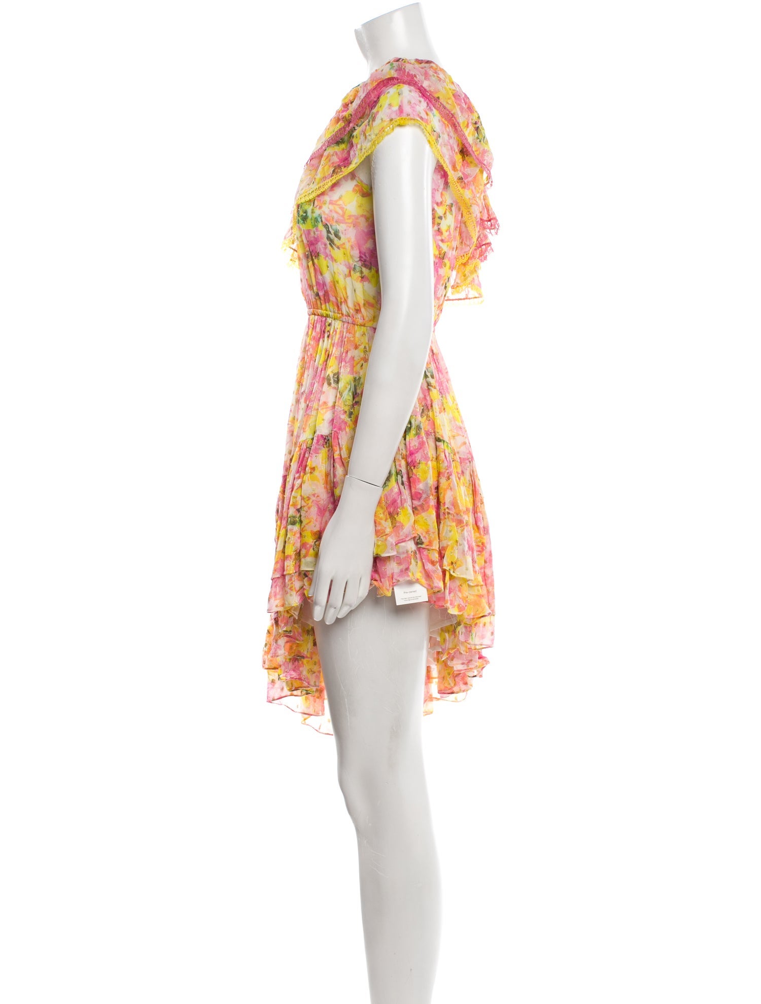 Rococo Sand Floral Print Mini Dress