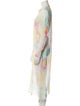 Rococo Sand Tie-Dye Print Midi Length Dress