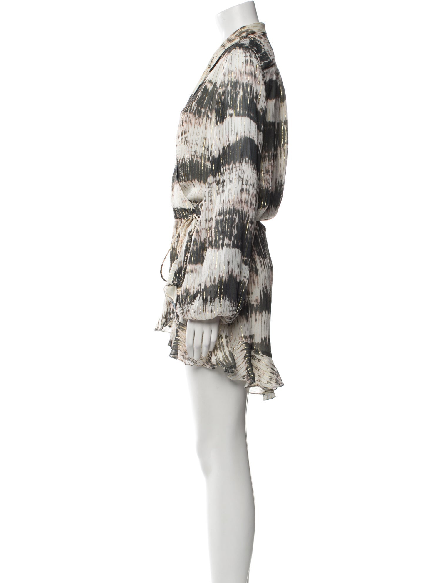 Rococo Sand Printed Knee-Length Dress w/ Tags