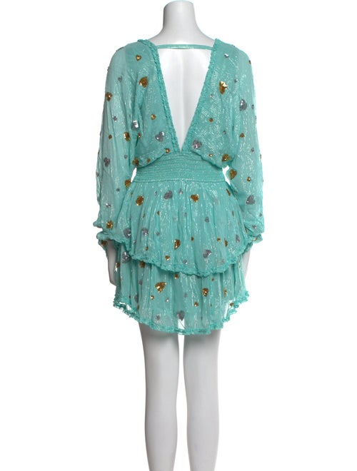 Rococo Sand Floral Print Mini Dress