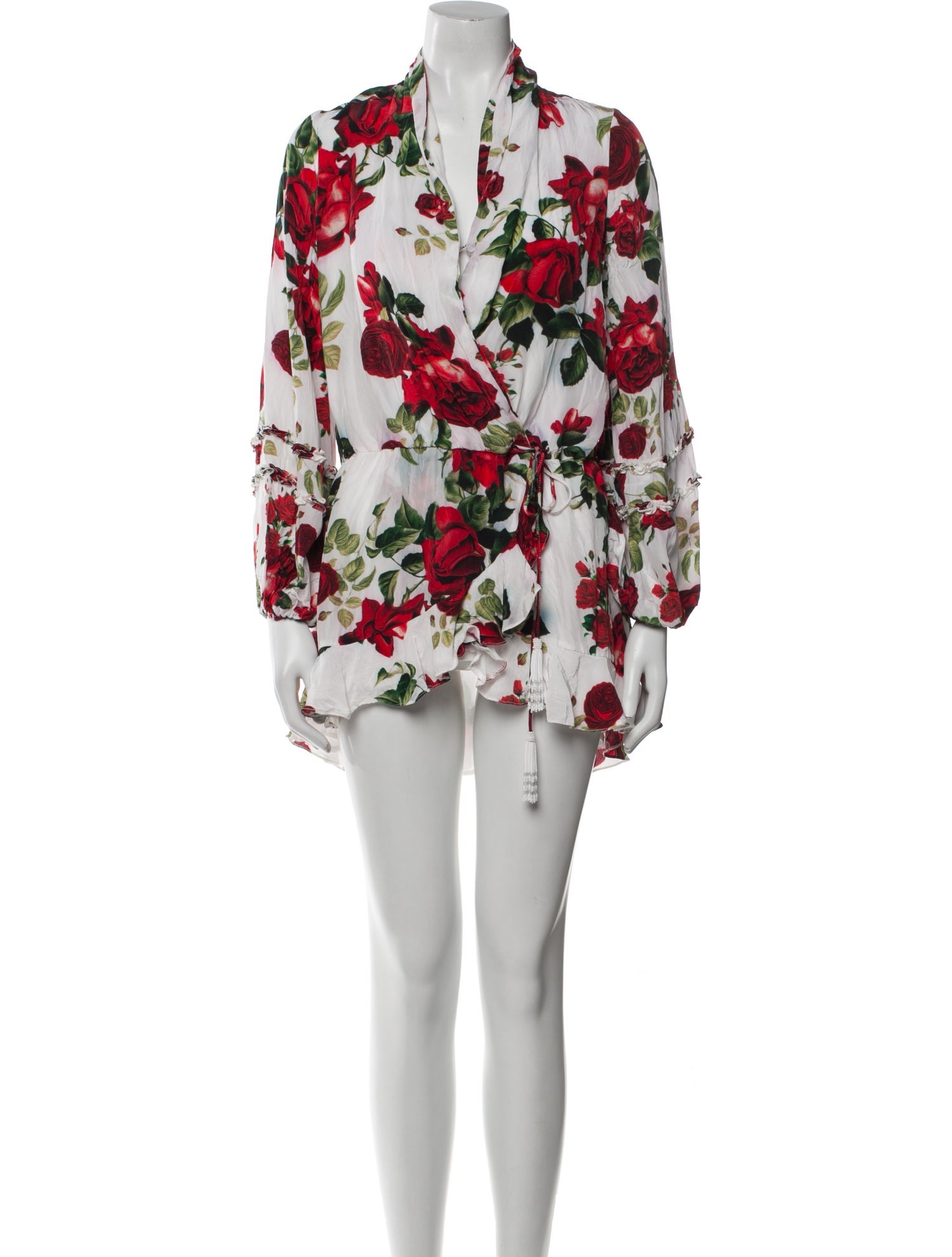 Rococo Sand Floral Print Mini Dress