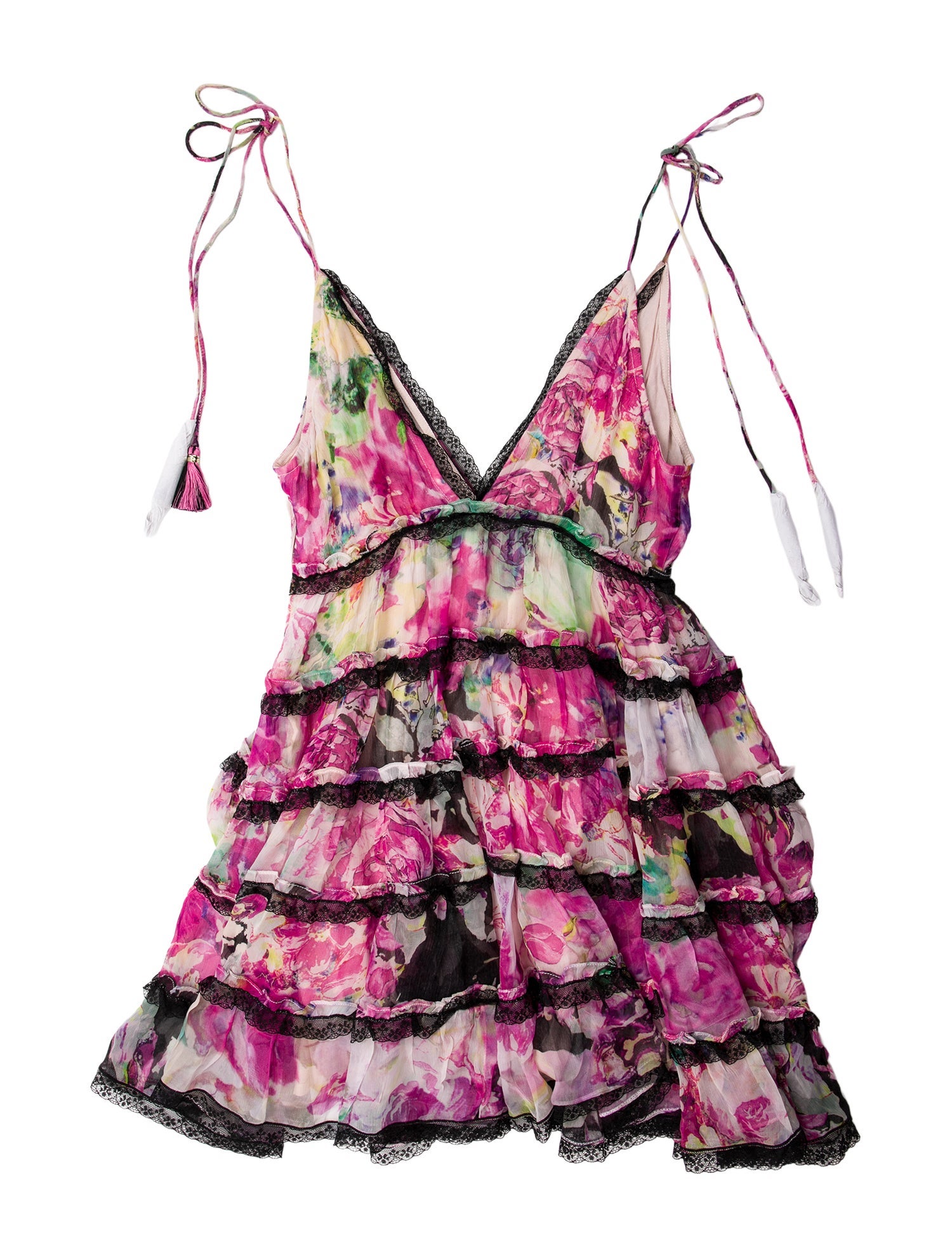 Rococo Sand Tie-Dye Print Mini Dress w/ Tags