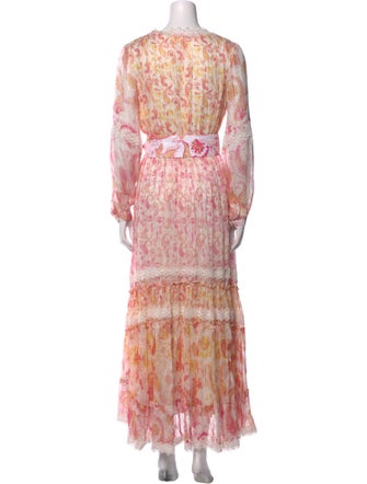 Rococo Sand Printed Long Dress