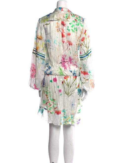 Rococo Sand Floral Print Mini Dress