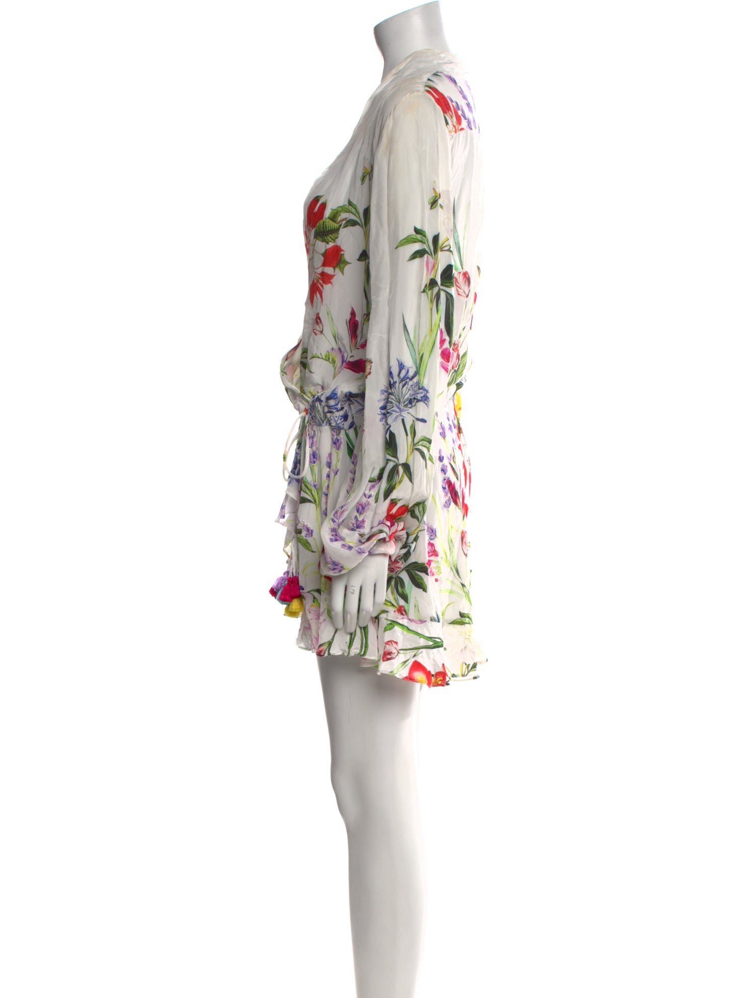 Rococo Sand Floral Print Mini Dress
