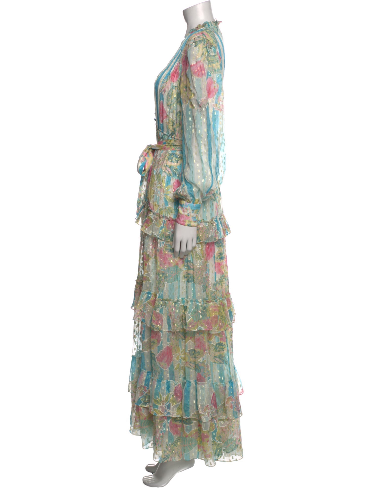 Rococo Sand Printed Knee-Length Dress