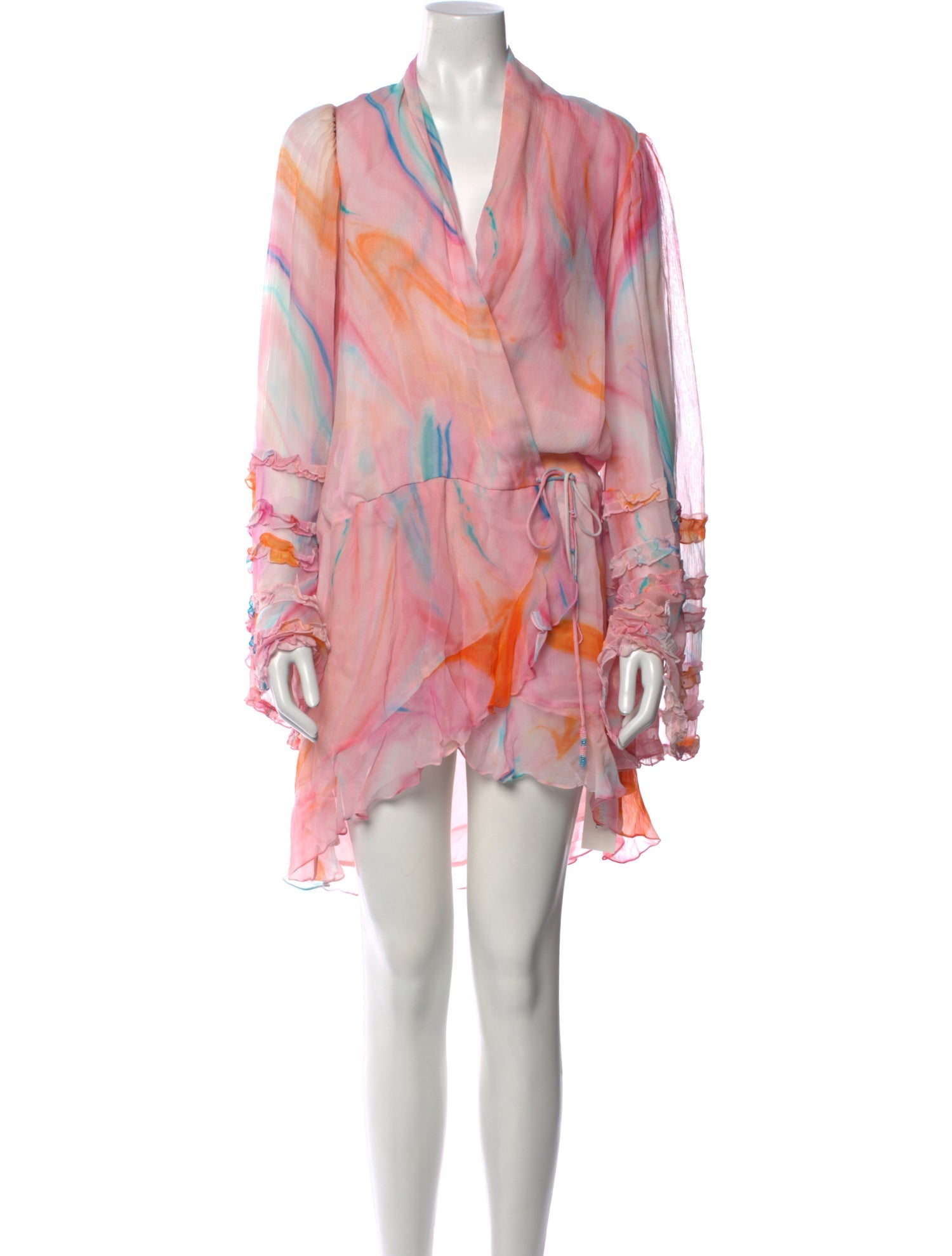 Rococo Sand Printed Knee-Length Dress