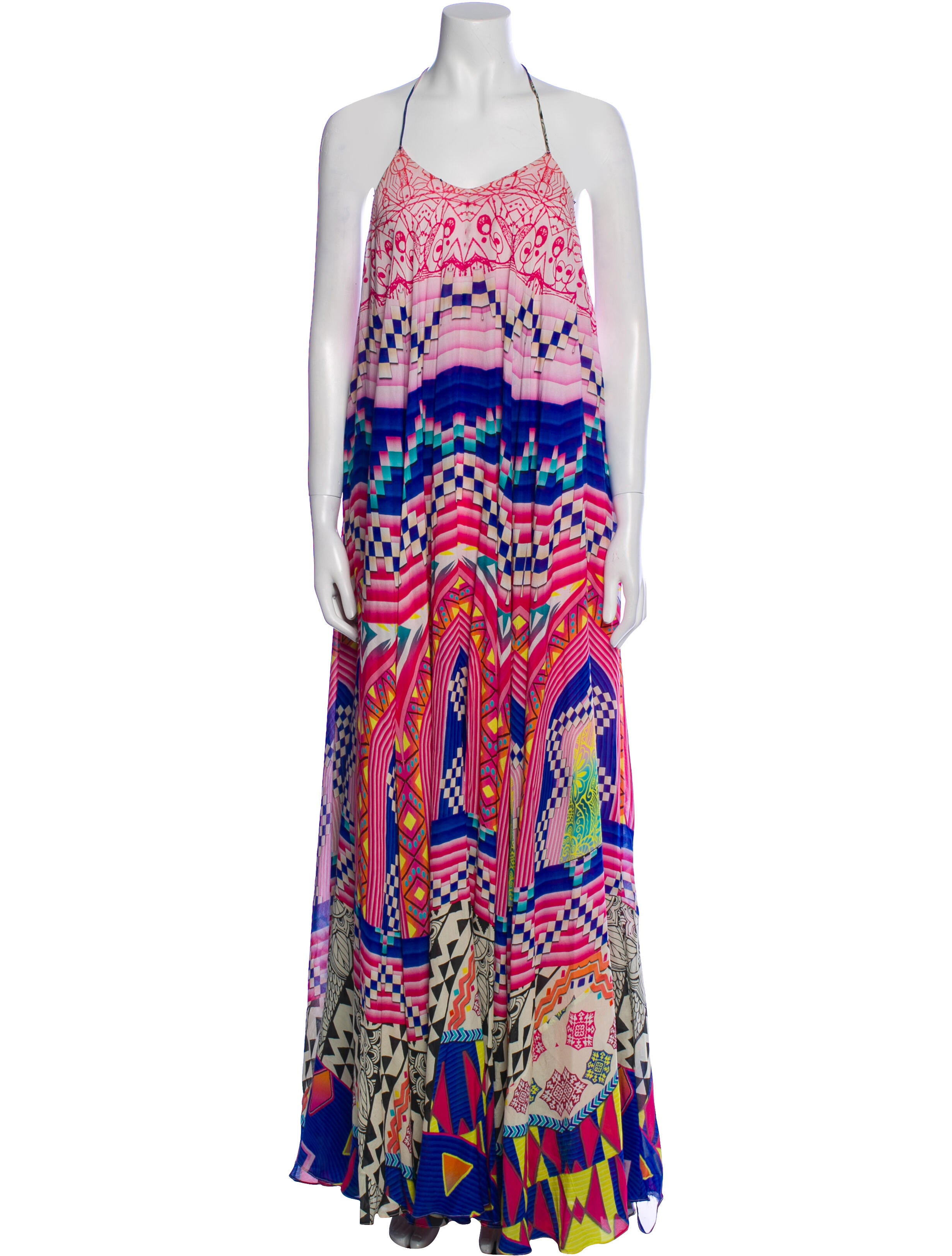 Rococo Sand Silk Mini Dress