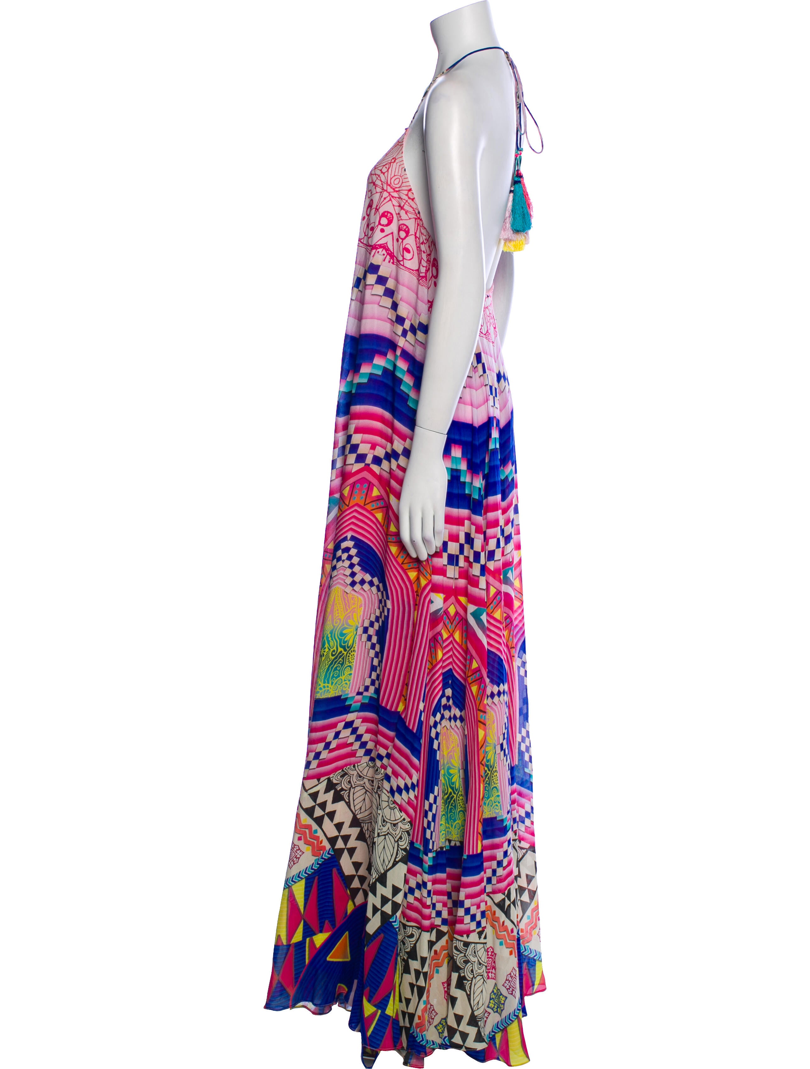 Rococo Sand Silk Mini Dress