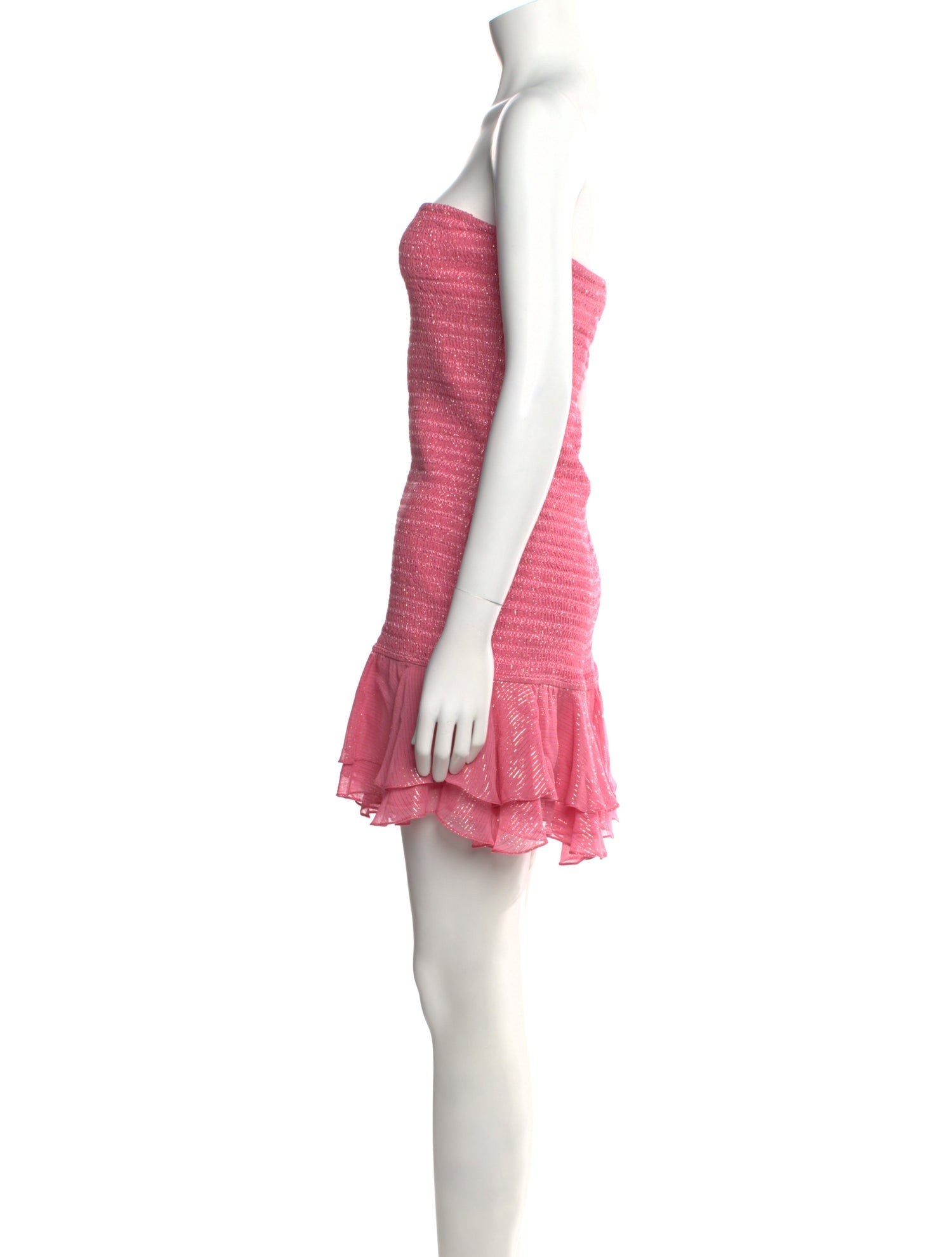 Rococo Sand Strapless Mini Dress