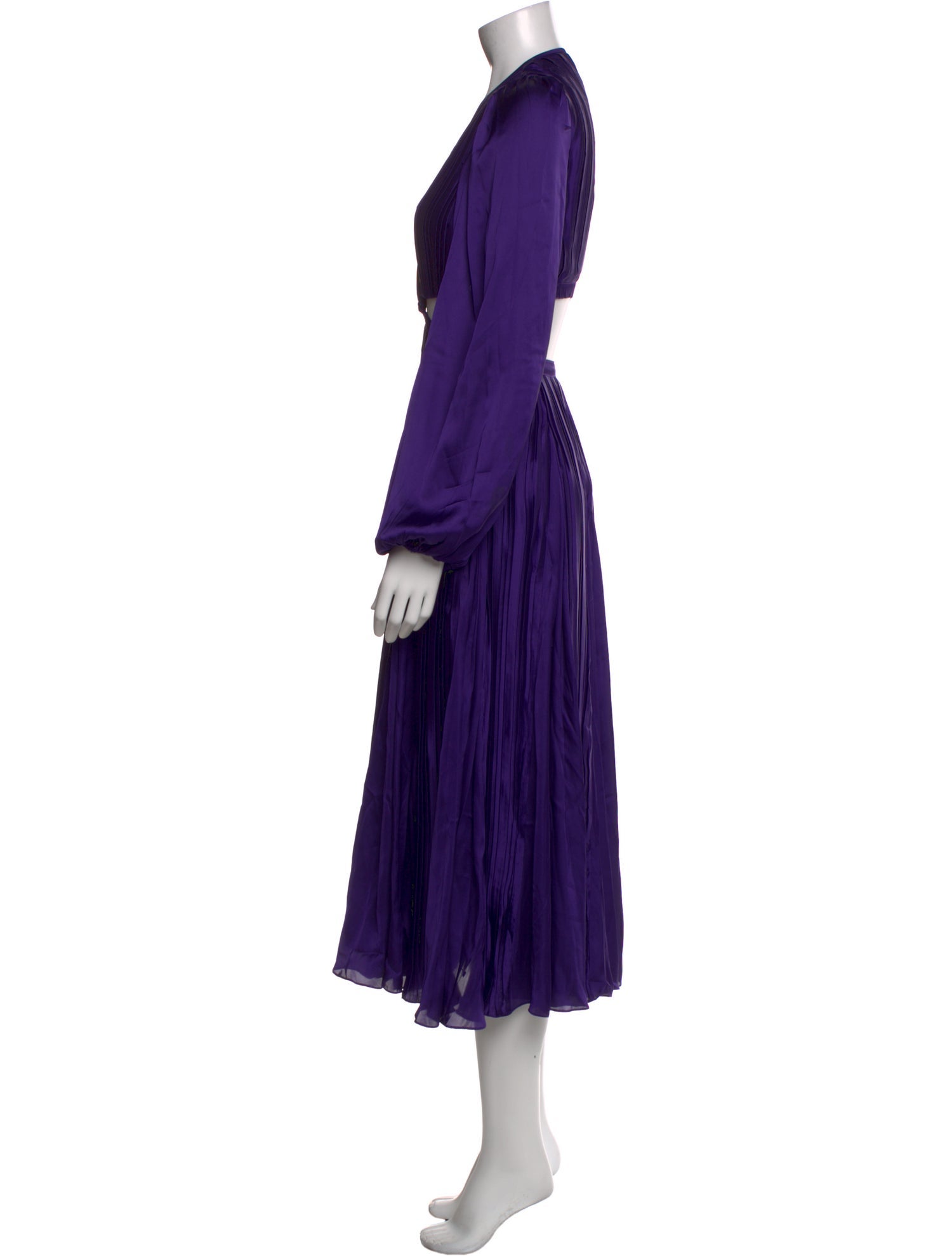 Rococo Sand Plunge Neckline Long Dress