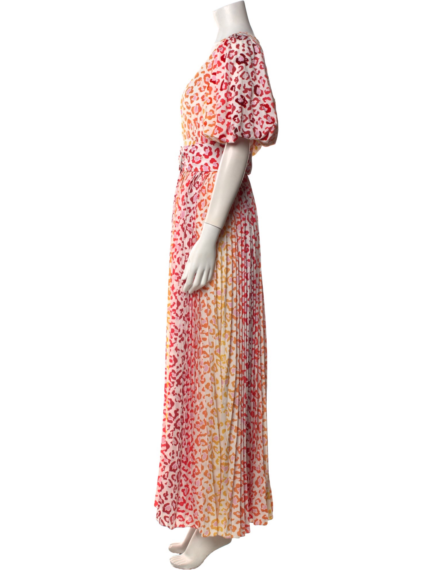 Rococo Sand Printed Long Dress w/ Tags