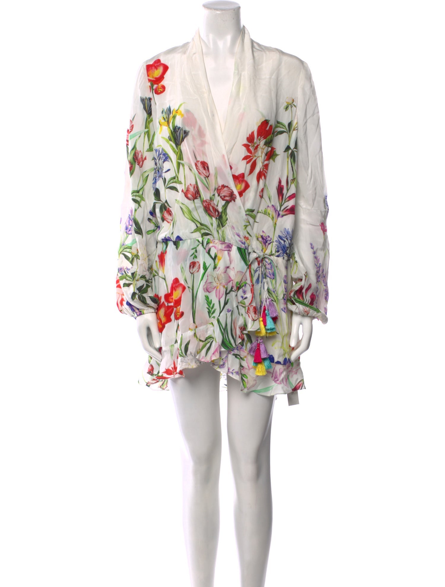 Rococo Sand Floral Print Mini Dress